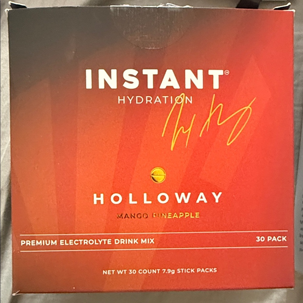 INSTANT Hydration Holloway Mango Pineapple Drink Mix - Red Box